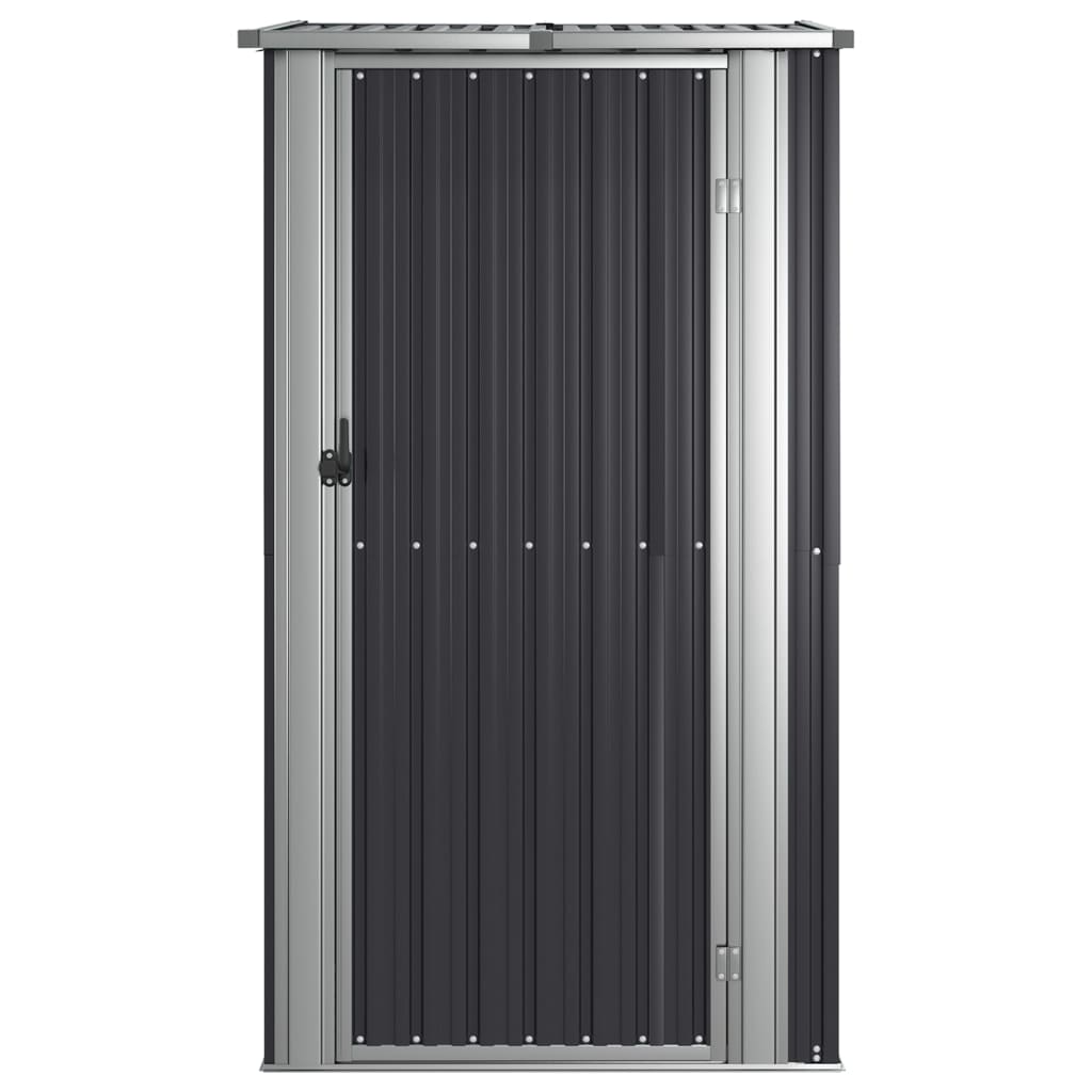 NNEVL Garden Shed Anthracite 118.5x97x209.5 cm Galvanised Steel
