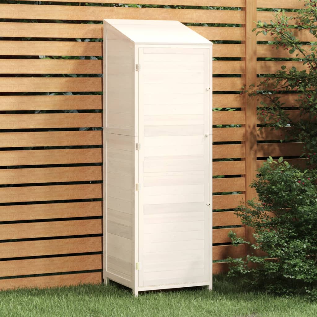 vidaXL Outdoor Storage Shed Garden Shed Wooden Storage Shed Solid Fir Wood
