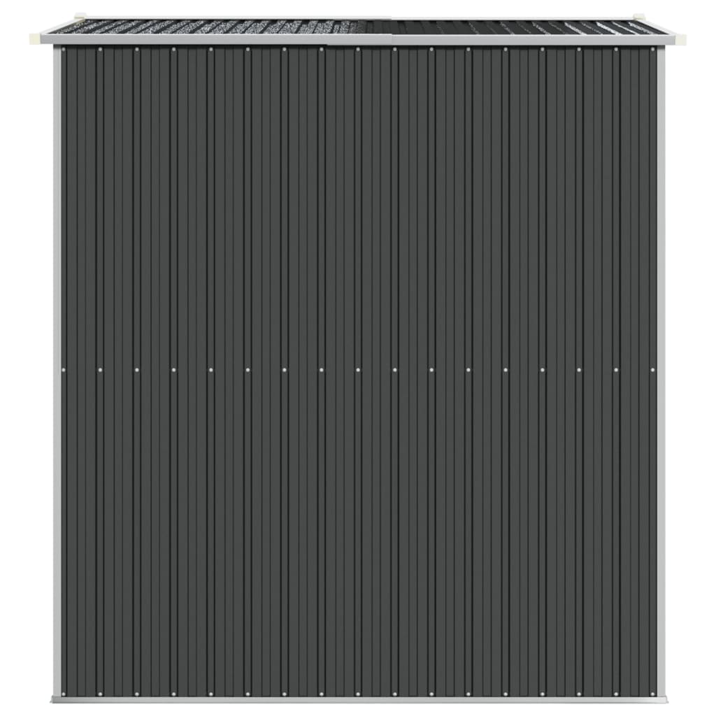 NNEVL Garden Shed Anthracite 192x191x223 cm Galvanised Steel