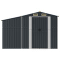 NNEVL Garden Shed Anthracite 277x192.5x179 cm Galvanised Steel