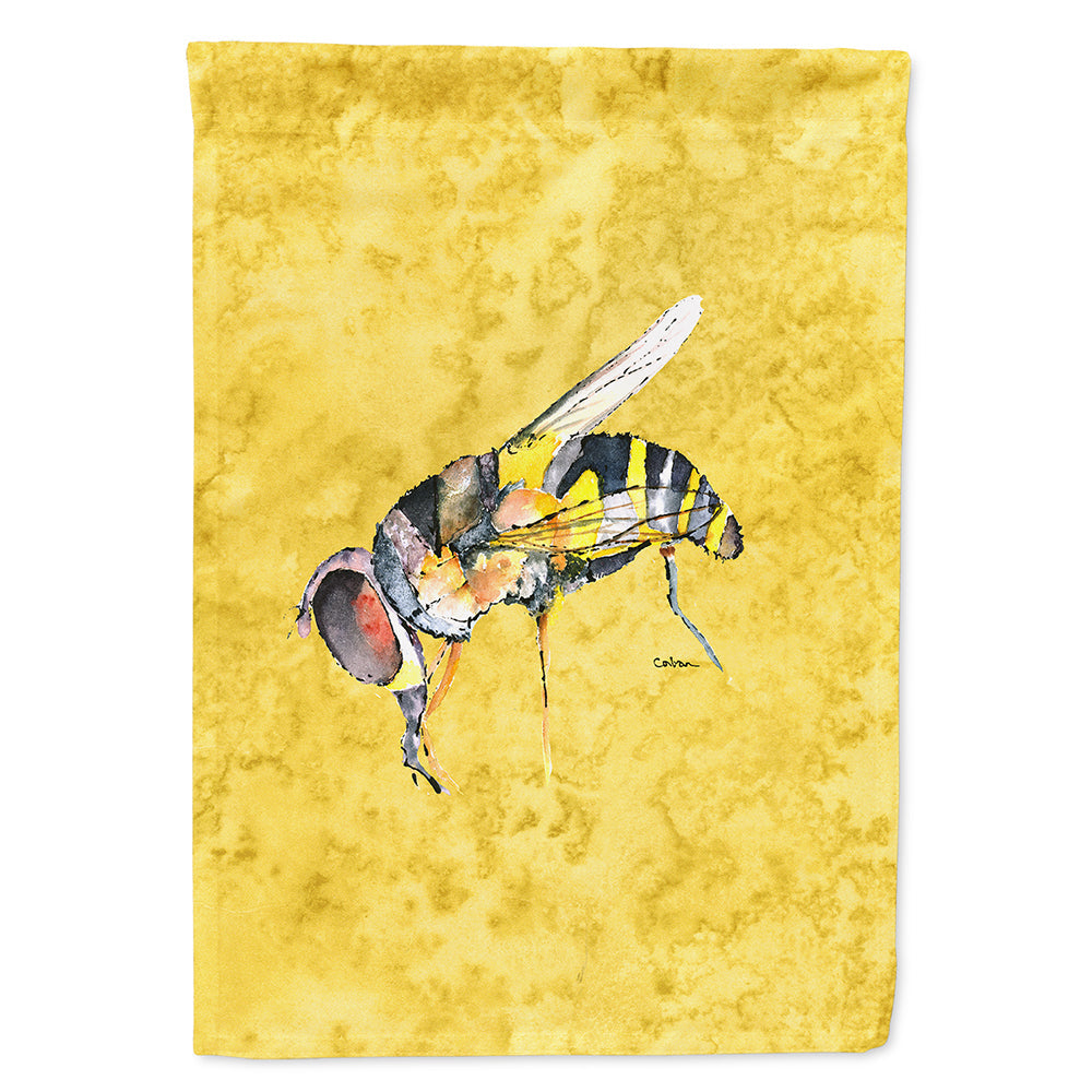 Bee on Yellow Flag Canvas House Size 8851CHF
