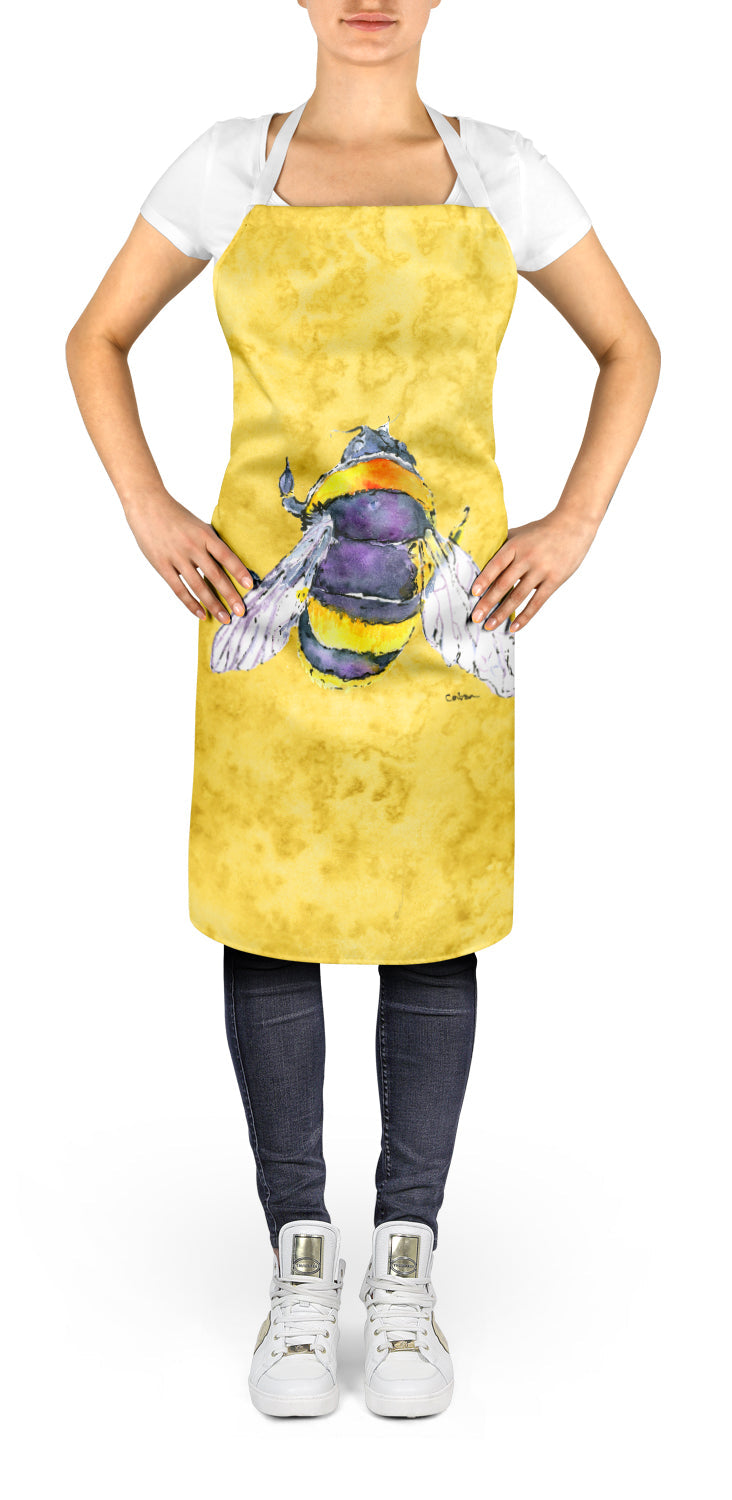 Bee on Yellow Apron – Artist-Designed Kitchen, BBQ & Craft Apron 8852APRON