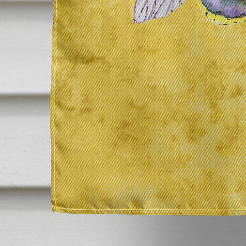 Bee on Yellow Flag Canvas House Size 8852CHF