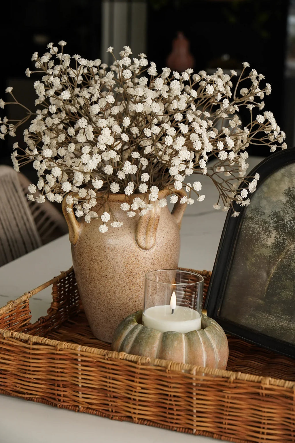 Fall Ombre Cement Pumpkin Planters | 3 Sizes