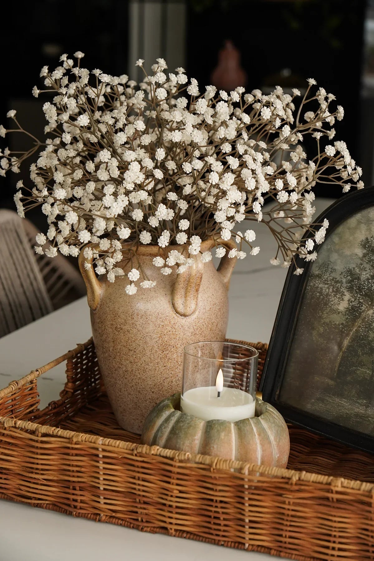 Fall Ombre Cement Pumpkin Planters | 3 Sizes