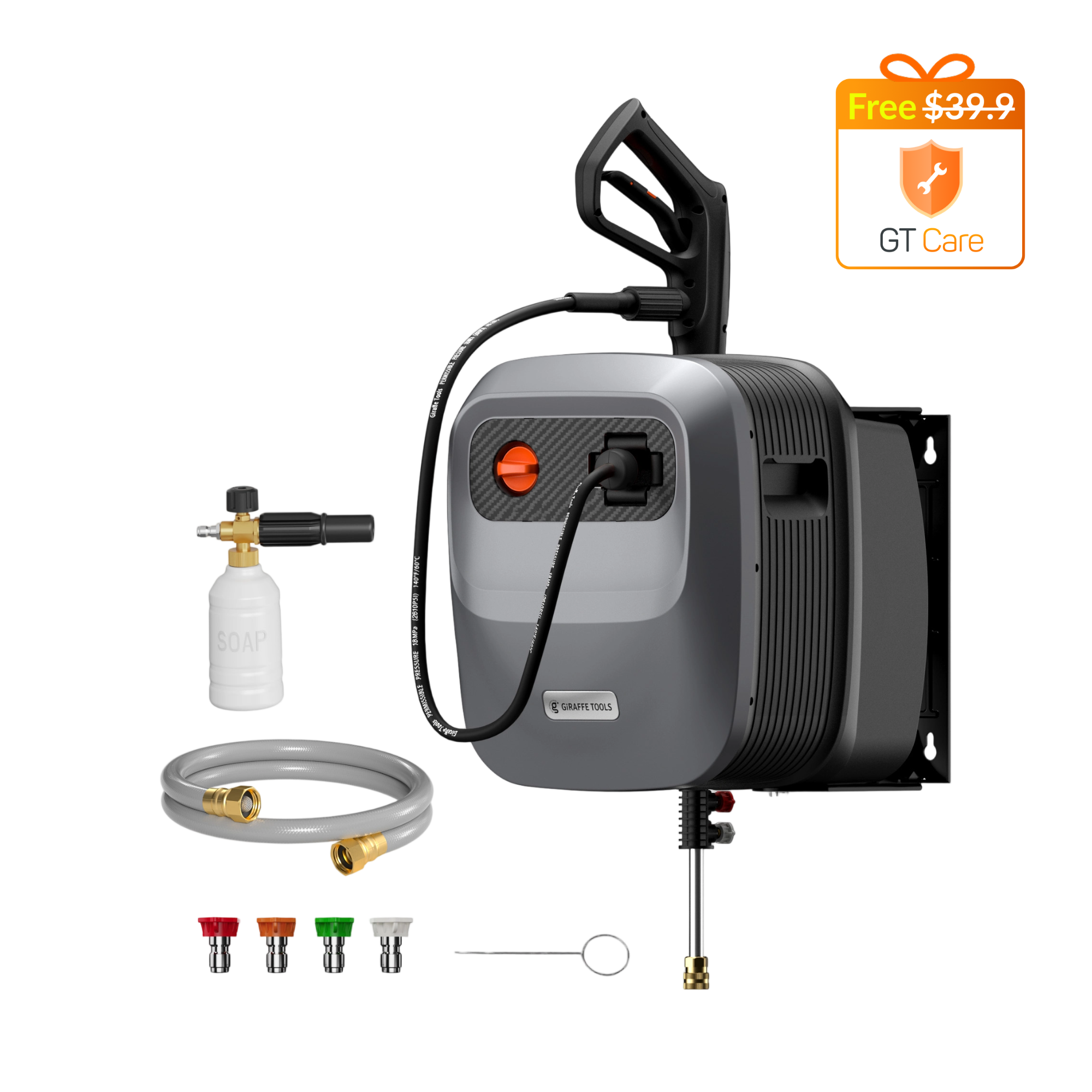 Grandfalls Retractable Pressure Washer G20