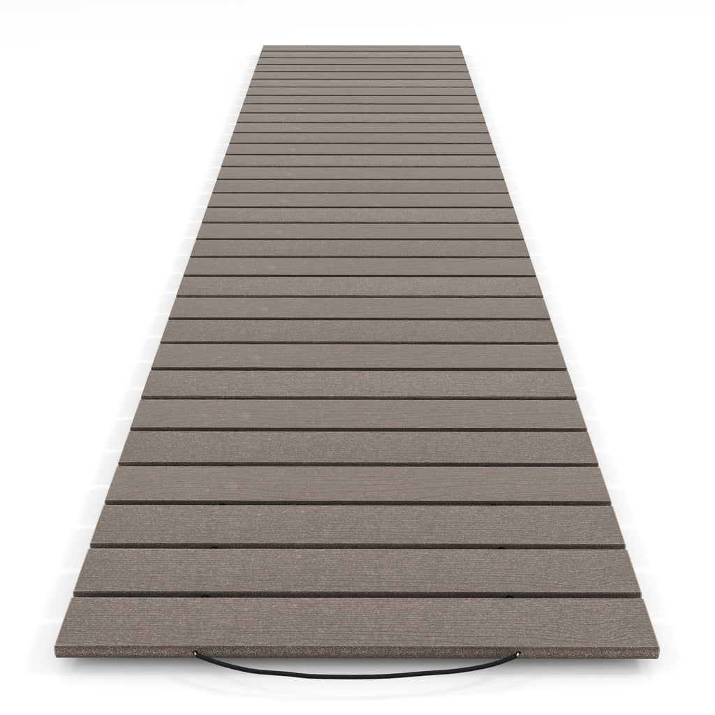 8 Ft Outdoor Garden Pathway Patio Roll Out Straight Walkways with Metal Wire Connection