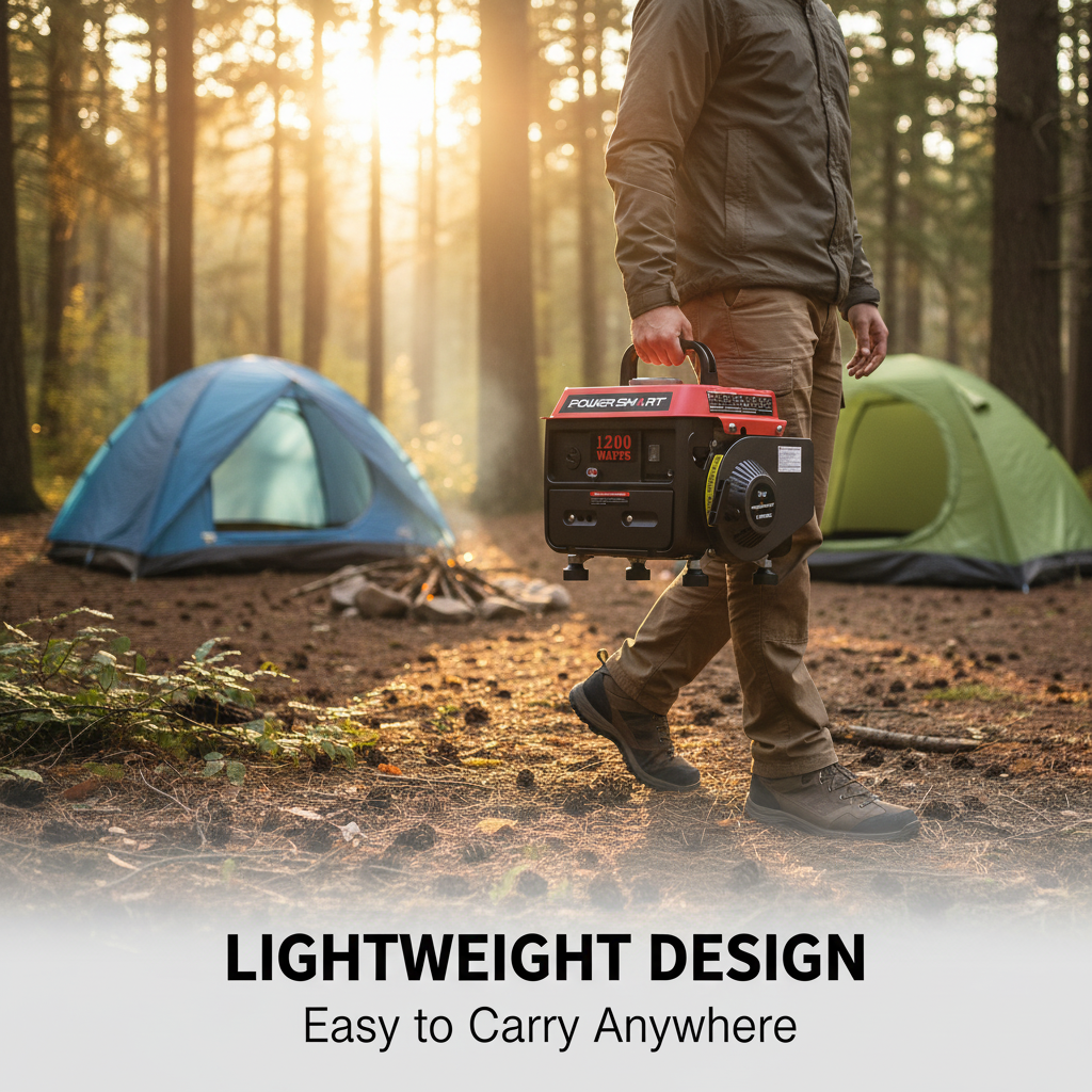 1200W 2-Stroke Generator PS50/DB5010