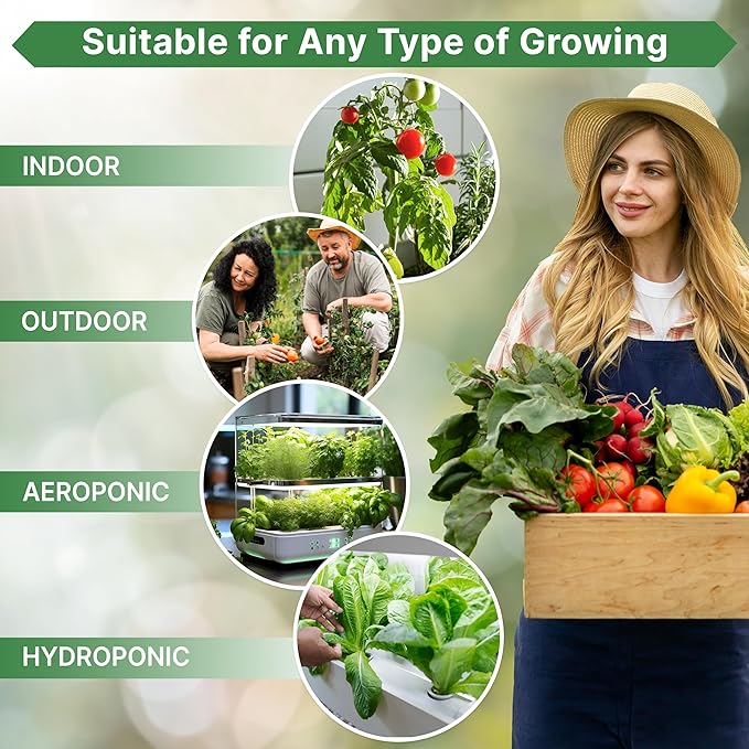 Organo Republic 15 Edible Flower Seeds Variety Pack- Indoor/Outdoor. 4800+ Non-GMO Heirloom Flower: Borage, Bishop's Flower, Chicory, Chives, Hyssop, Echinacea, Lavender Seeds & More