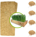 Cat Grass Refills for Self Watering Cat Grass Kit - 4 Mats and 4 Cat Grass Seed Packets (Cat Grass Refill Kit)