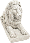 Design Toscano Lyndhurst Manor Lion Sentinel Statue: Set of Two