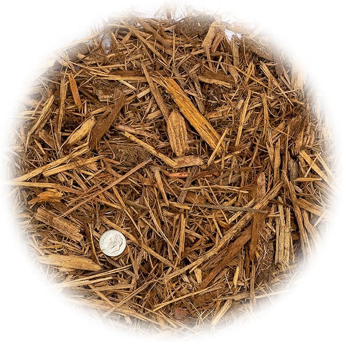Eucalyptus Mulch - Provide Long-Lasting Color and Aromatic Appeal to Your Landscape - 10 QUARTS