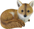 Design Toscano QM2585100 Diablo The Baby Red Fox Statue, Full Color