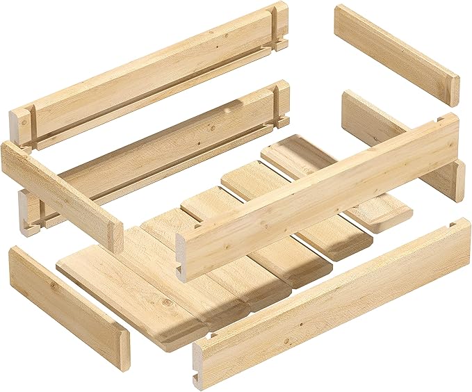 Greenes Fence Cedar Wood Planter Box, 21" x 11" x 7" (4-Pack) - Made in USA with North American Cedar