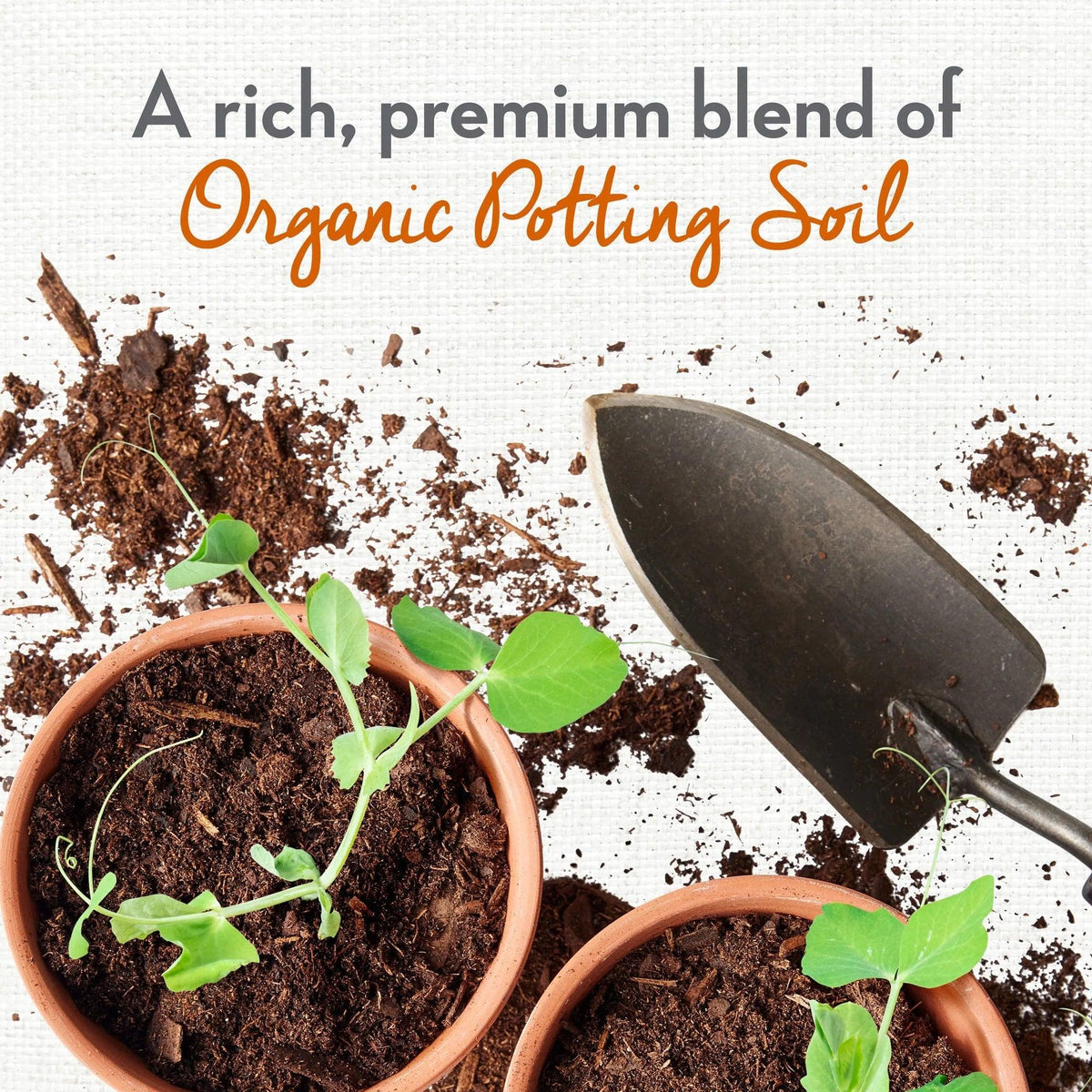 Organic Potting Soil for Container Gardens, 8 Dry Qt.