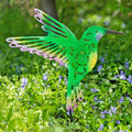 Butterfly or Hummingbird Silhouette Garden Stake