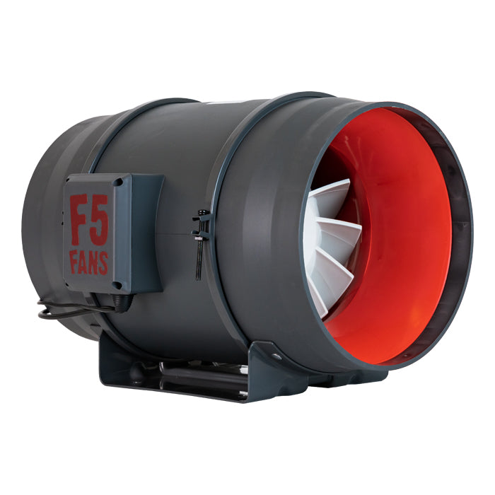 F5 Fans Turbo EC Inline Fan 10" with Speed Controller