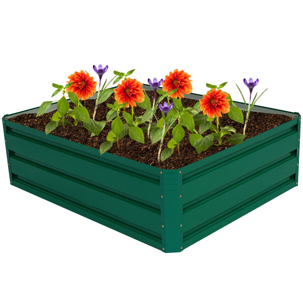 Raised Garden Bed 40x32 Inch Steel Planter Box