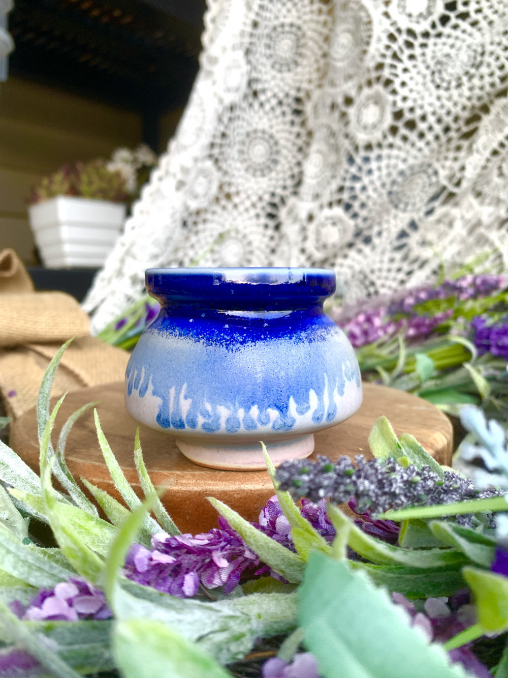 SC-SN0038 Modern Handmade Ceramic Planter Pot - Pot rim diameter: 2"