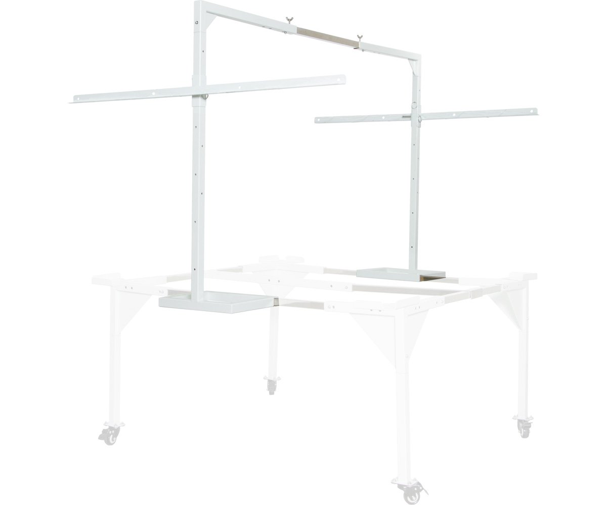 Active Aqua 4' x 4' Light Hanger w/Trellis Bar