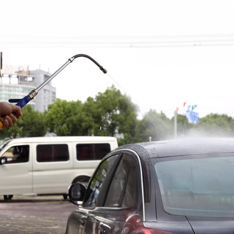 2 - in - 1 Manual High - Garden Hose Pressure Washer Wand: Portable Hydro Power Extension