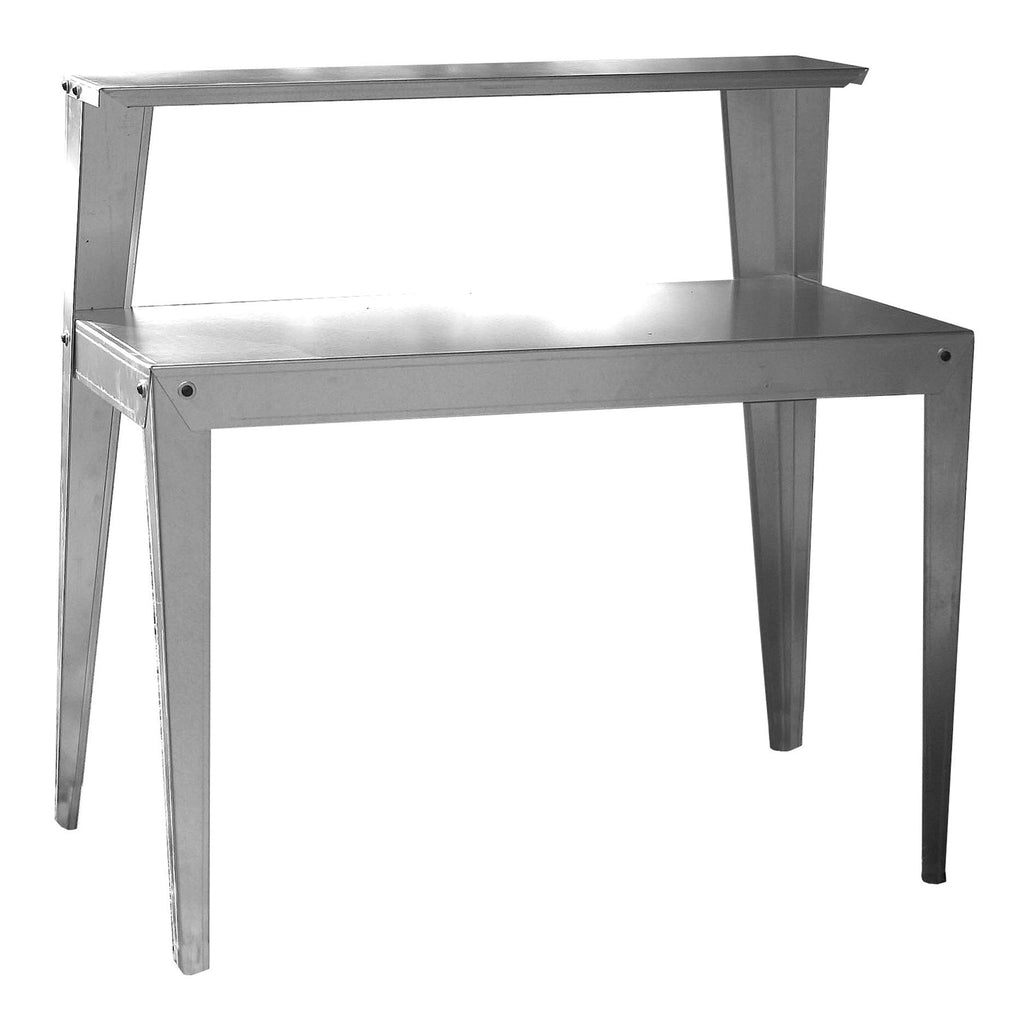 Galvanized Steel Potting Bench Garden Work Station Rack Table