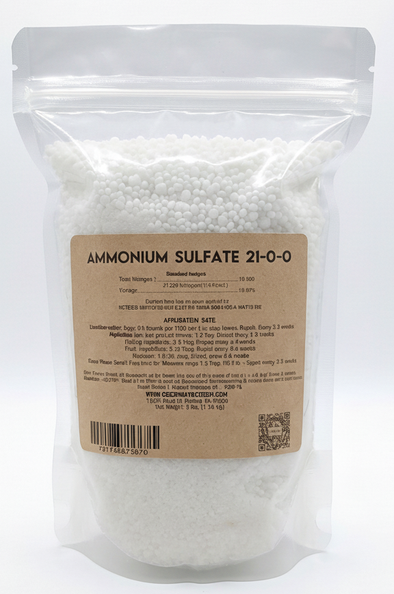 Ammonium Sulfate Fertilizer 21-0-0 with 24% Sulfur