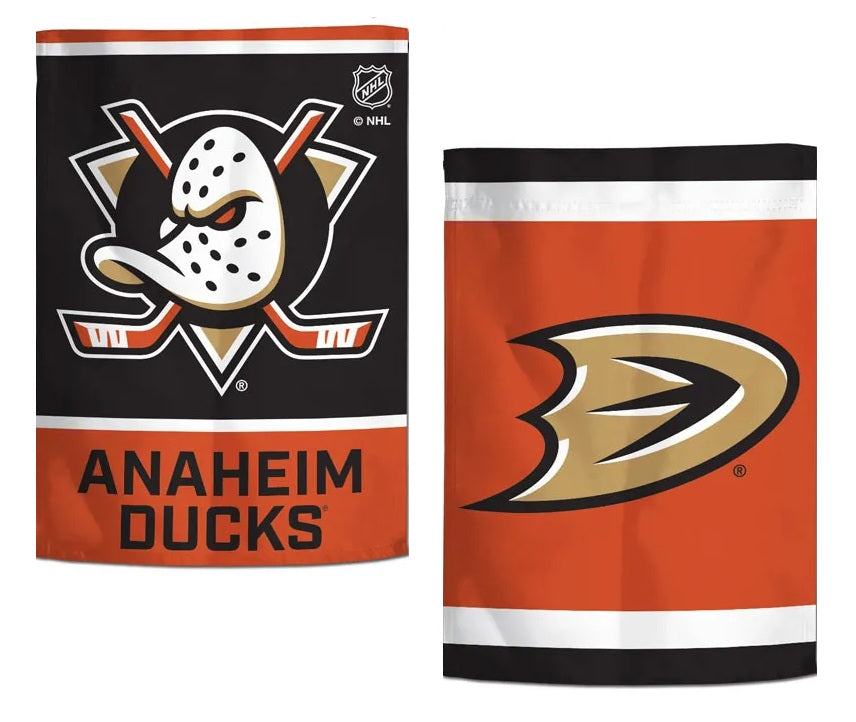 Anaheim Ducks 2 Sided Garden Flag