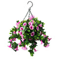 Artificial Hanging Basket – Petunia Flowering – UV Resistant