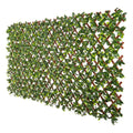 Jasmine Expandable Artificial Trellis Privacy Screen 72×36in – UV Resistant