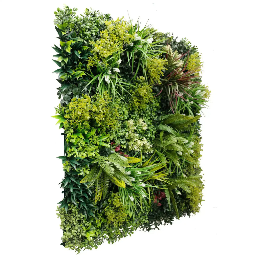 Sample Panel – Lush Spring Vertical Garden (Small Sample)