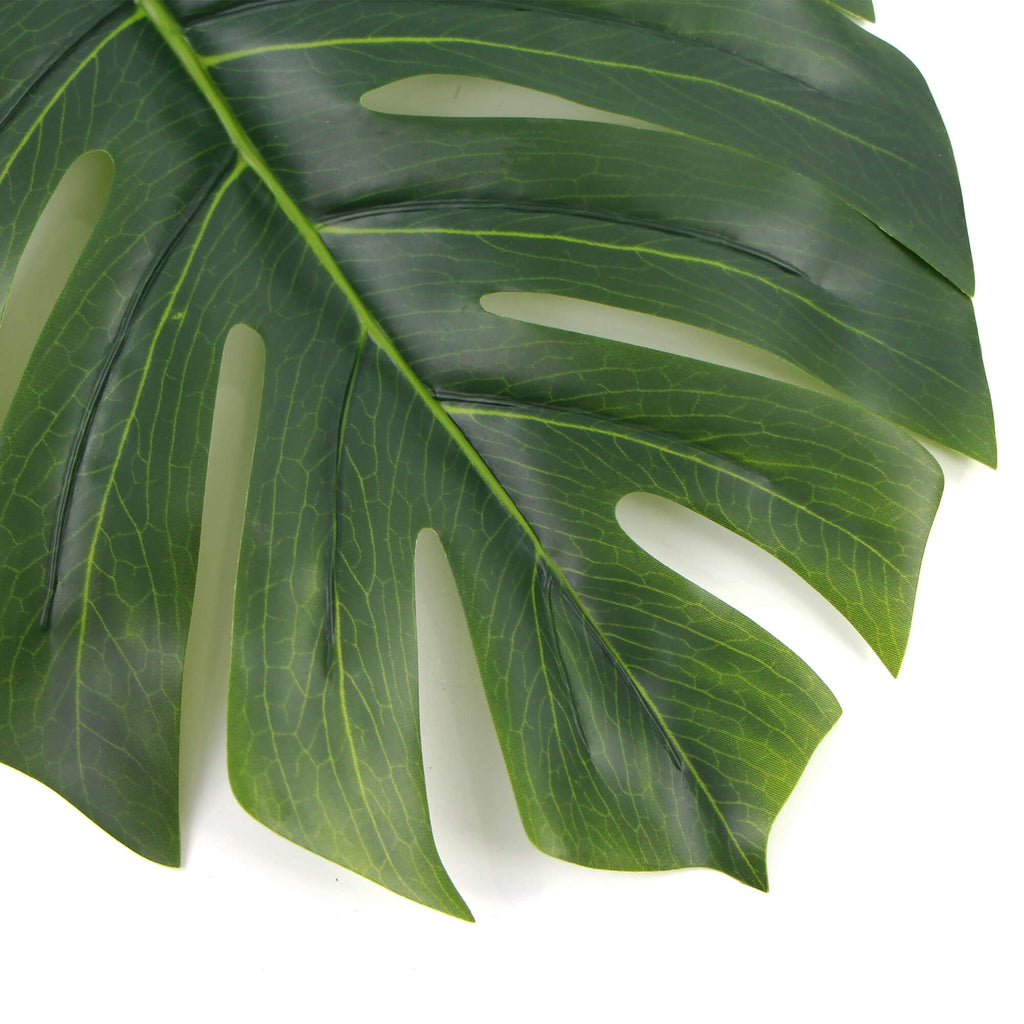 Single Philodendron Leaf Artificial Hanging Plant 11.5in (Clearance Price)