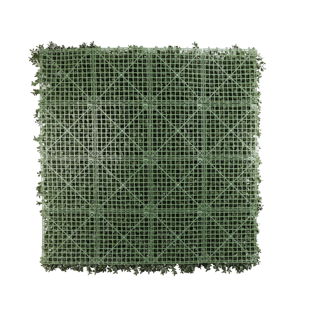 Dense Lush Boxwood Artificial Vertical Garden Green Wall Panel 40×40in 11 SQ FT – NFPA 701 Certified – UV Resistant – Commercial Grade