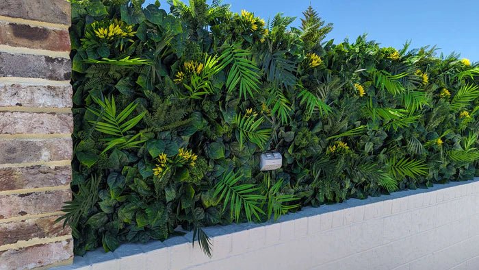 Sample Panel – Hawaiian Sunrise Flowering Vertical Garden (Small Sample)