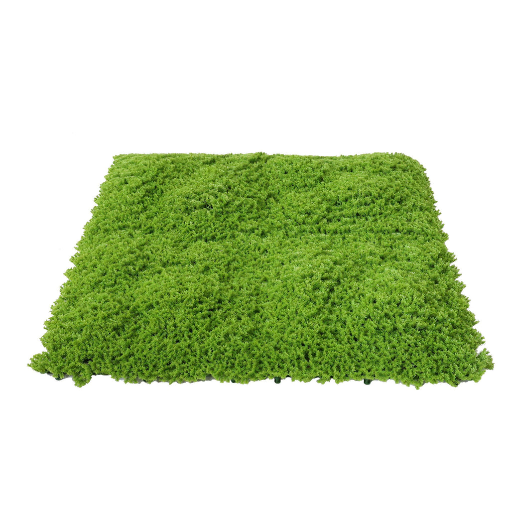 Evergreen Moss Artificial Green Wall Mat 33 SQ FT – UV Resistant – Commercial Grade (Clearance Price)