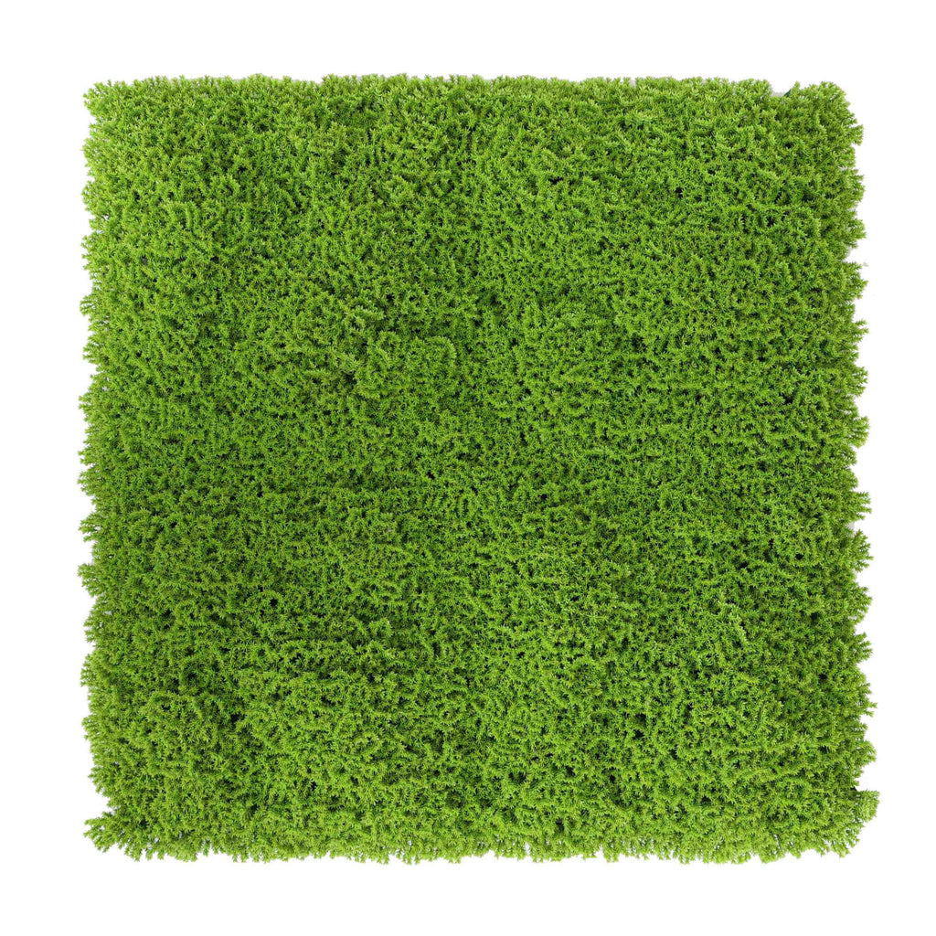 Evergreen Moss Artificial Green Wall Mat 33 SQ FT – UV Resistant – Commercial Grade (Clearance Price)