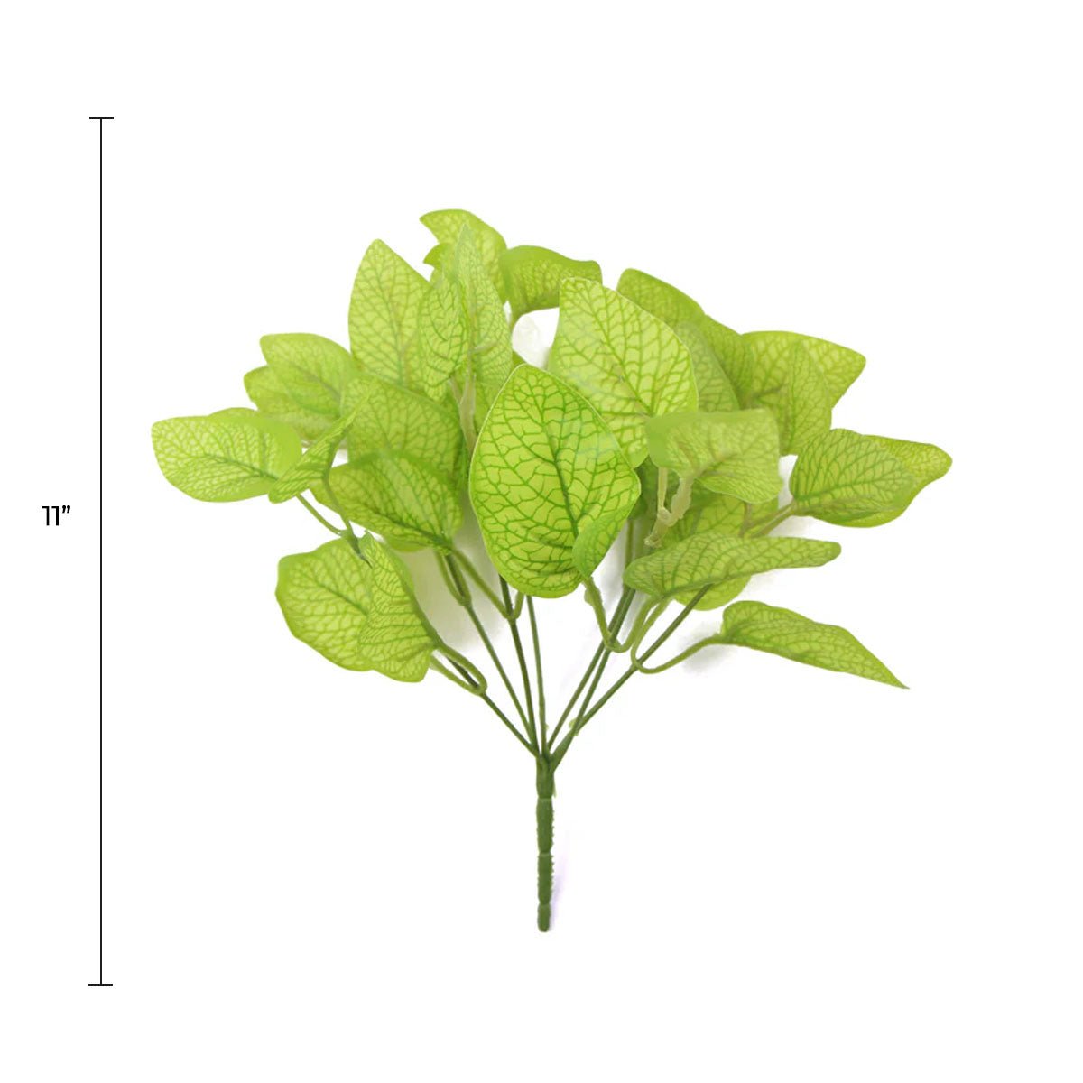 Philodendron Golden Leaf Artificial Hanging Bush 11in