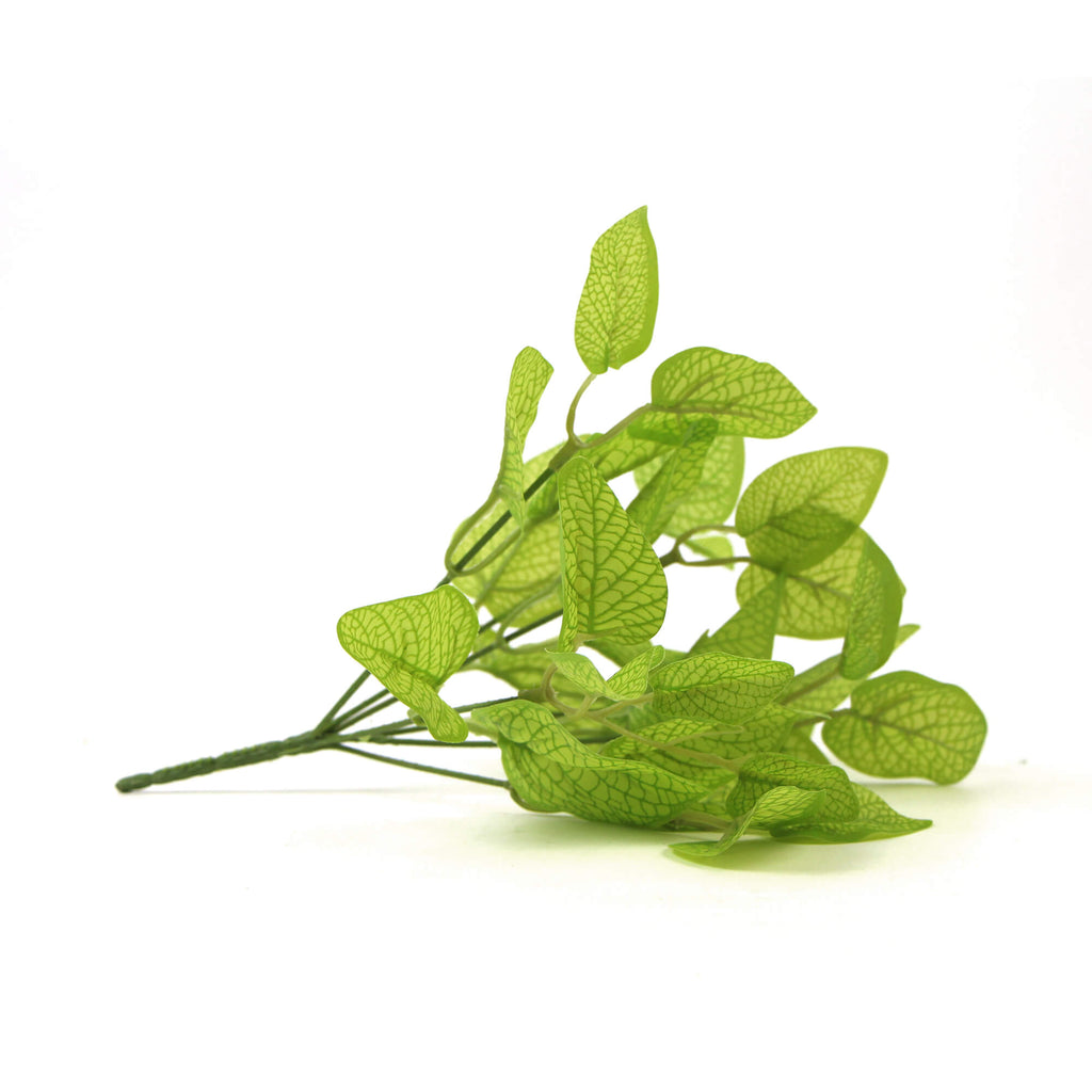 Philodendron Golden Leaf Artificial Hanging Bush 11in