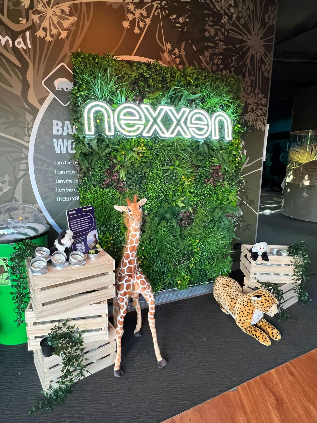 Sample Panel – Country Fern Vertical Garden (Small Sample)