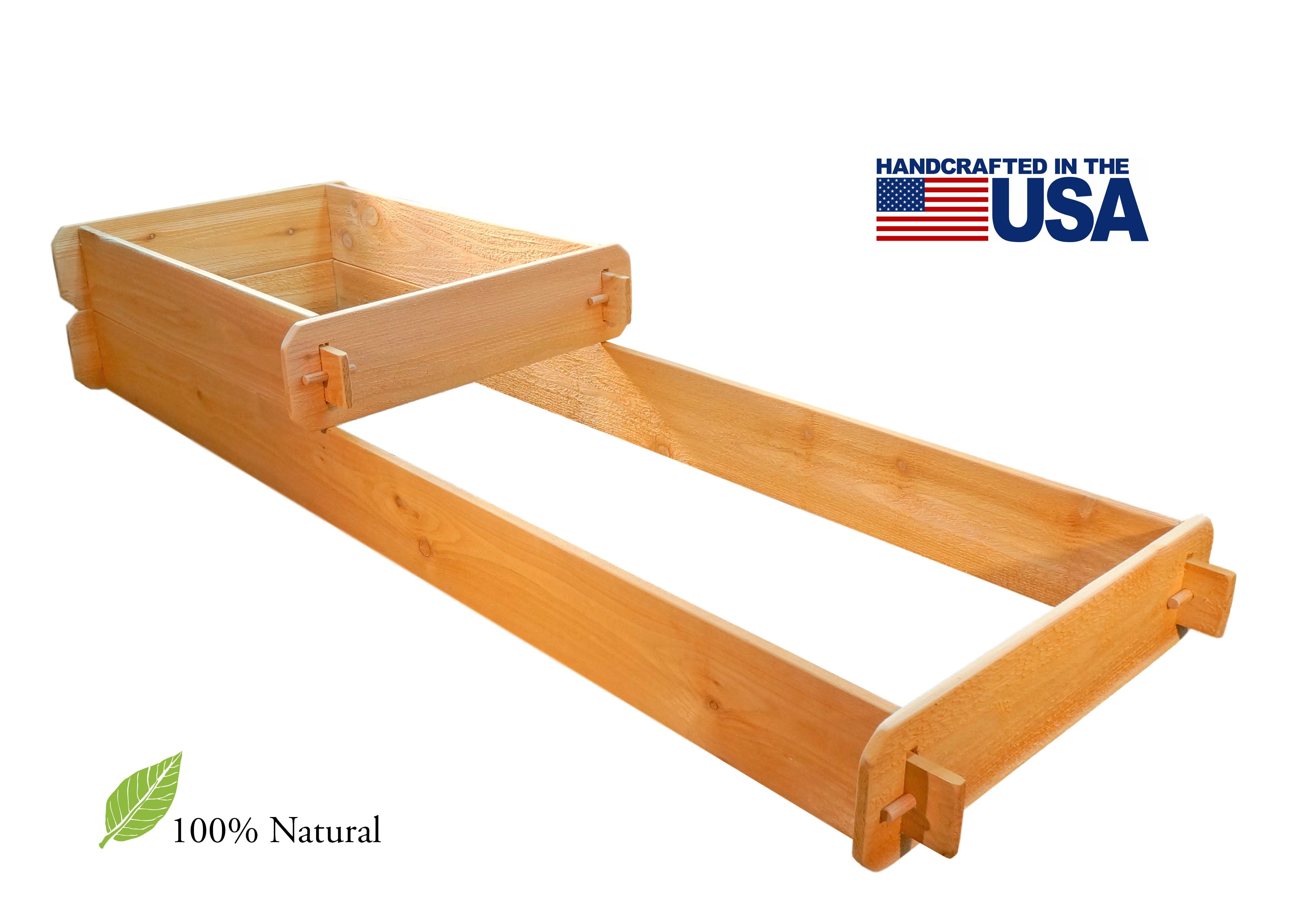 2x6 2-Tiered Cedar Raised Garden Bed from Timberlane Gardens