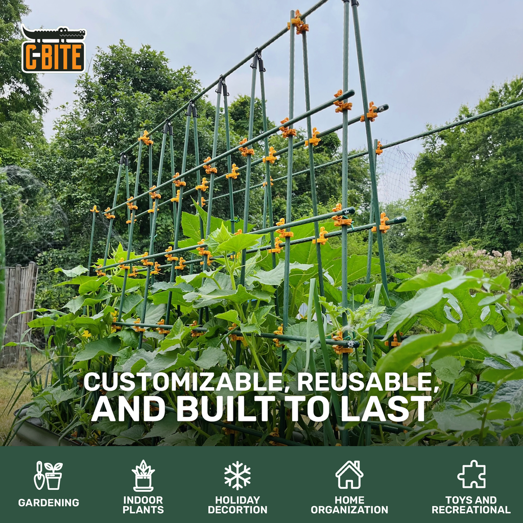 5' or 6' Monster Plant Support!  Custom Trellis & Tomato Cage Kit - The All Purpose Heavy Lifter