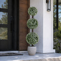 4' Artificial Baby's Breath Topiary Tree