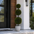 4' Artificial Yellow Cypress Topiary Tree
