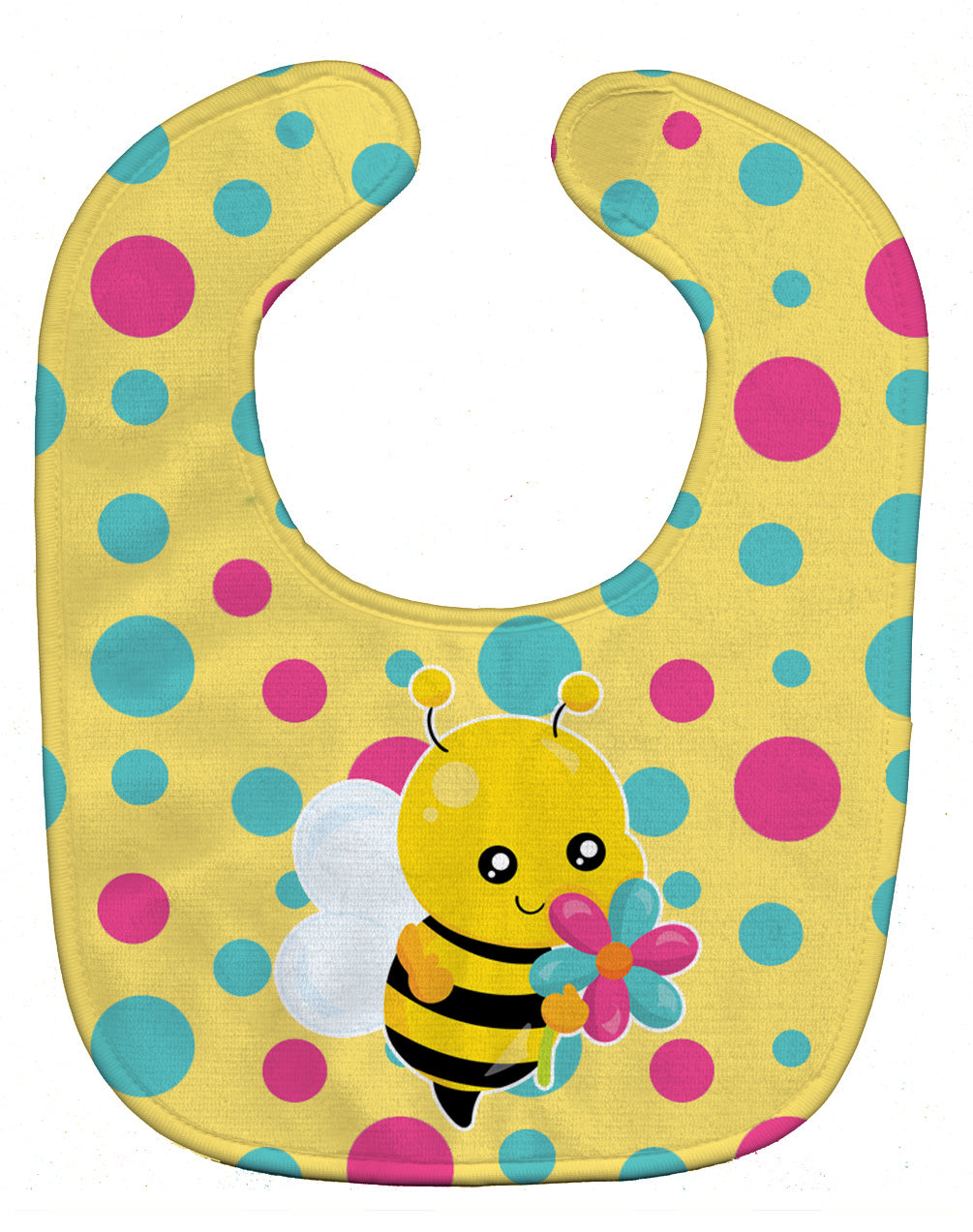 Bee with Flower Baby Bib BB7097BIB