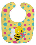 Bee with Flower Baby Bib BB7097BIB