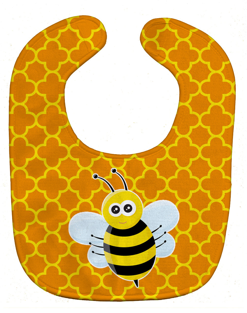 Bee on Quatrafoil Baby Bib BB8596BIB