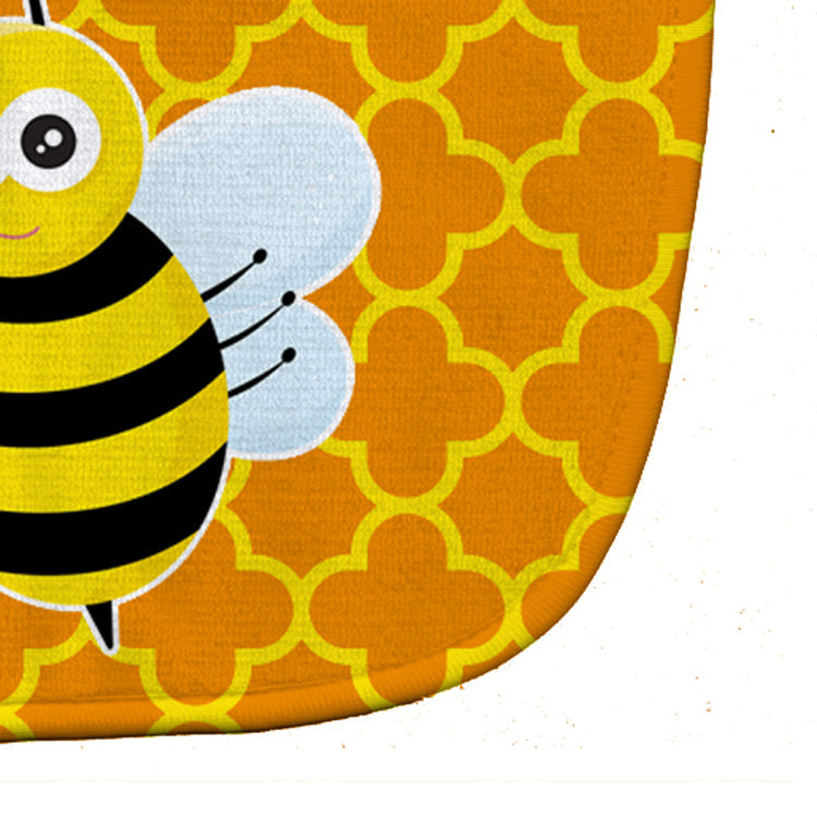 Bee on Quatrafoil Baby Bib BB8596BIB