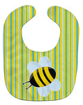 Bee on Stripes Baby Bib BB8597BIB