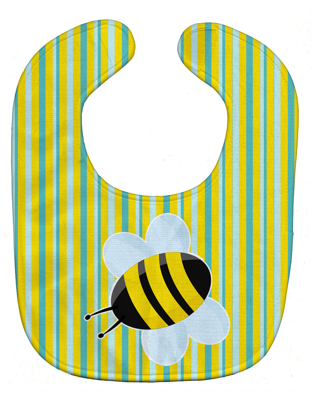 Bee on Stripes Baby Bib BB8597BIB