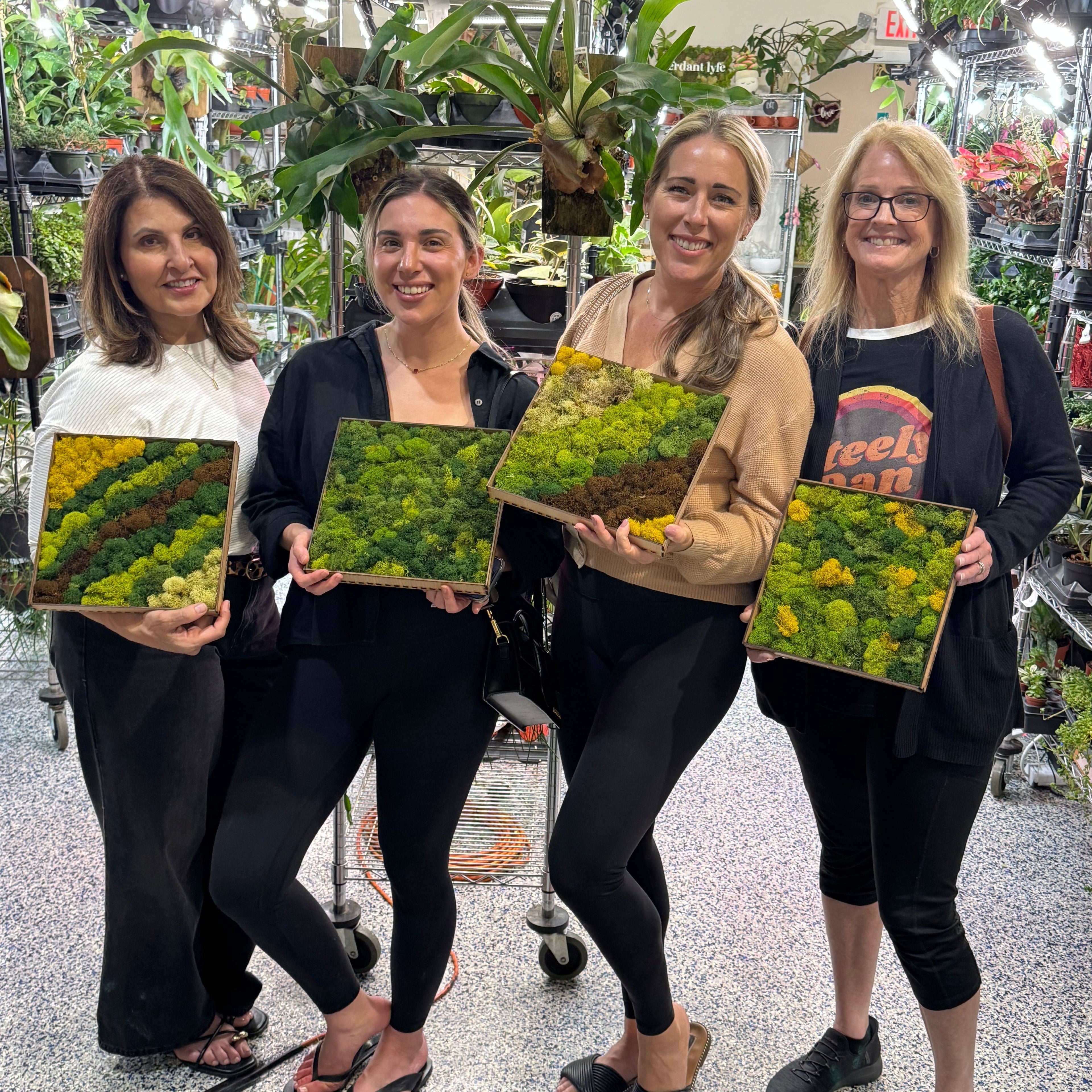 Moss Art Frame Workshop - August 20th at 6 PM